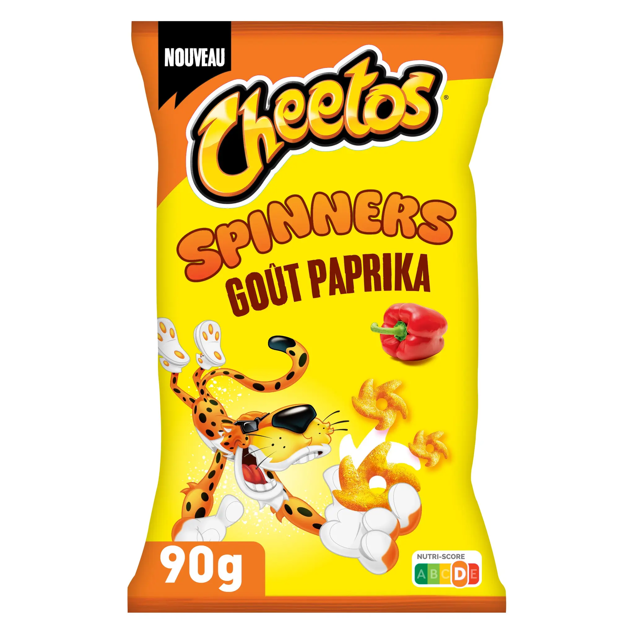 CHEETOS Biscuits soufflés spinners saveur paprika