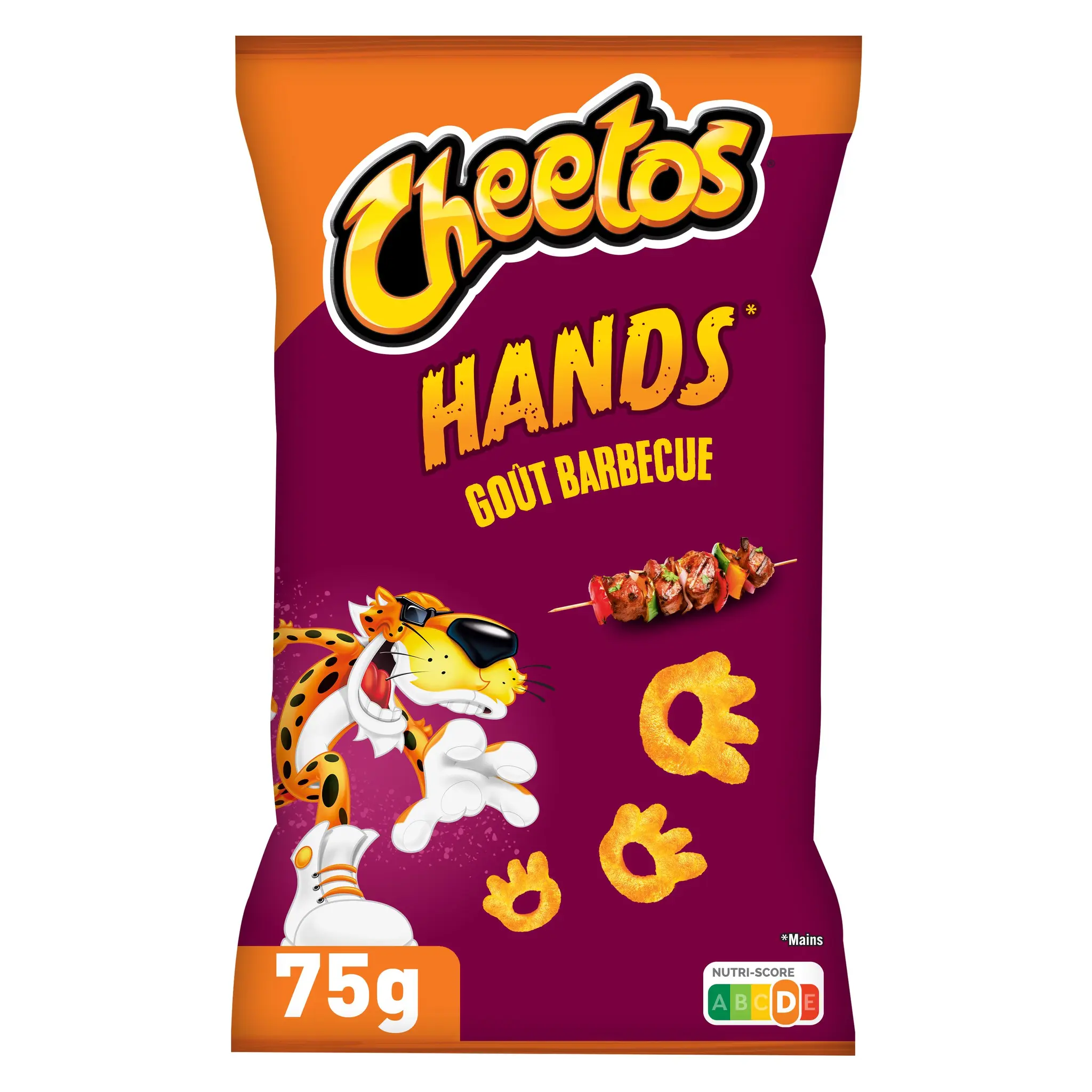 CHEETOS Hands Biscuits soufflés saveur barbecue