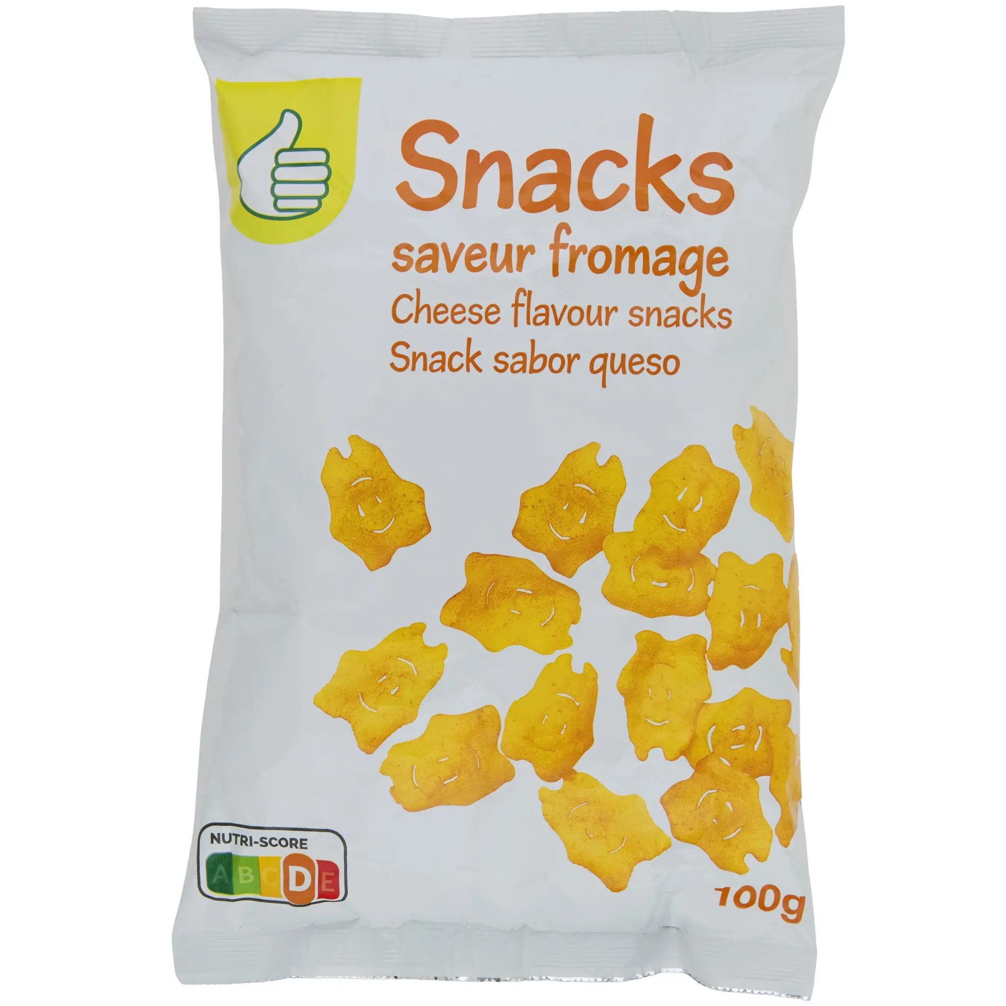 POUCE Snacks Biscuits apéritifs soufflés saveur fromage