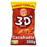 LAY'S Biscuits soufflés 3D's goût cacahuète