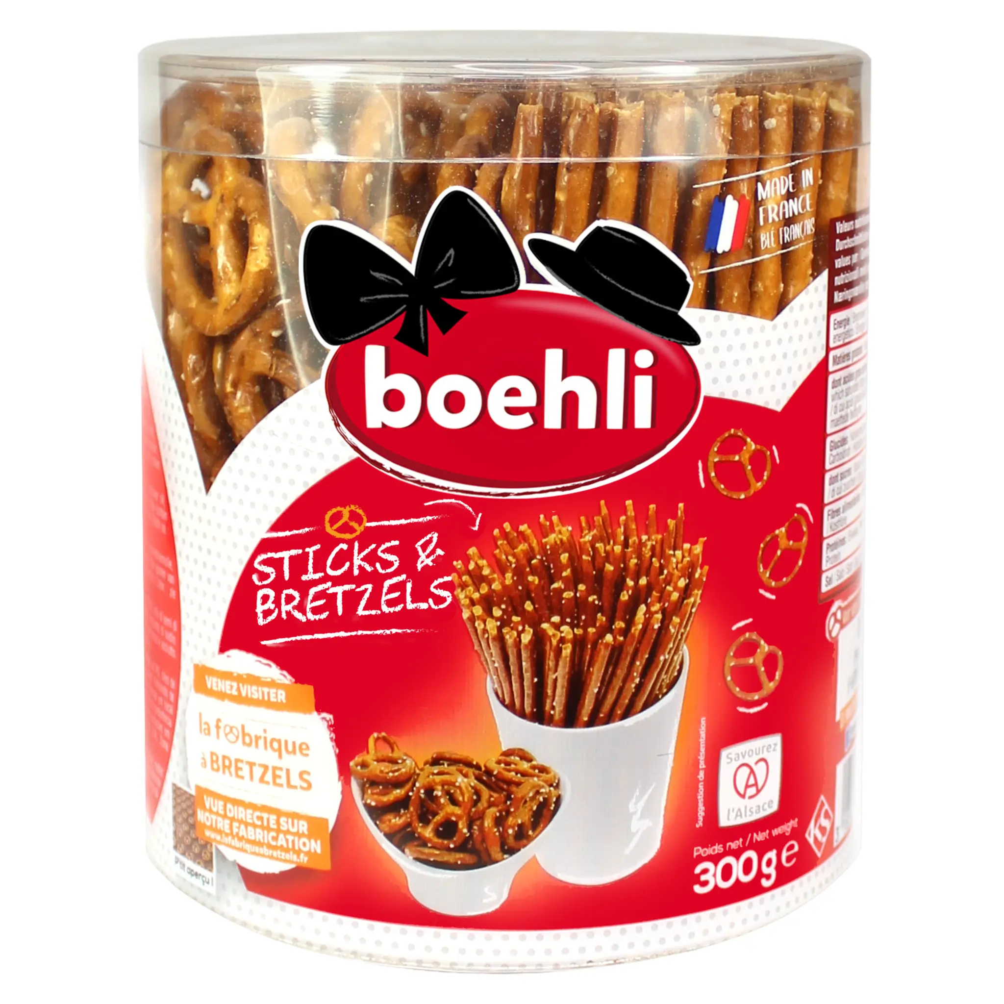 BOEHLI Sticks et bretzels d'Alsace