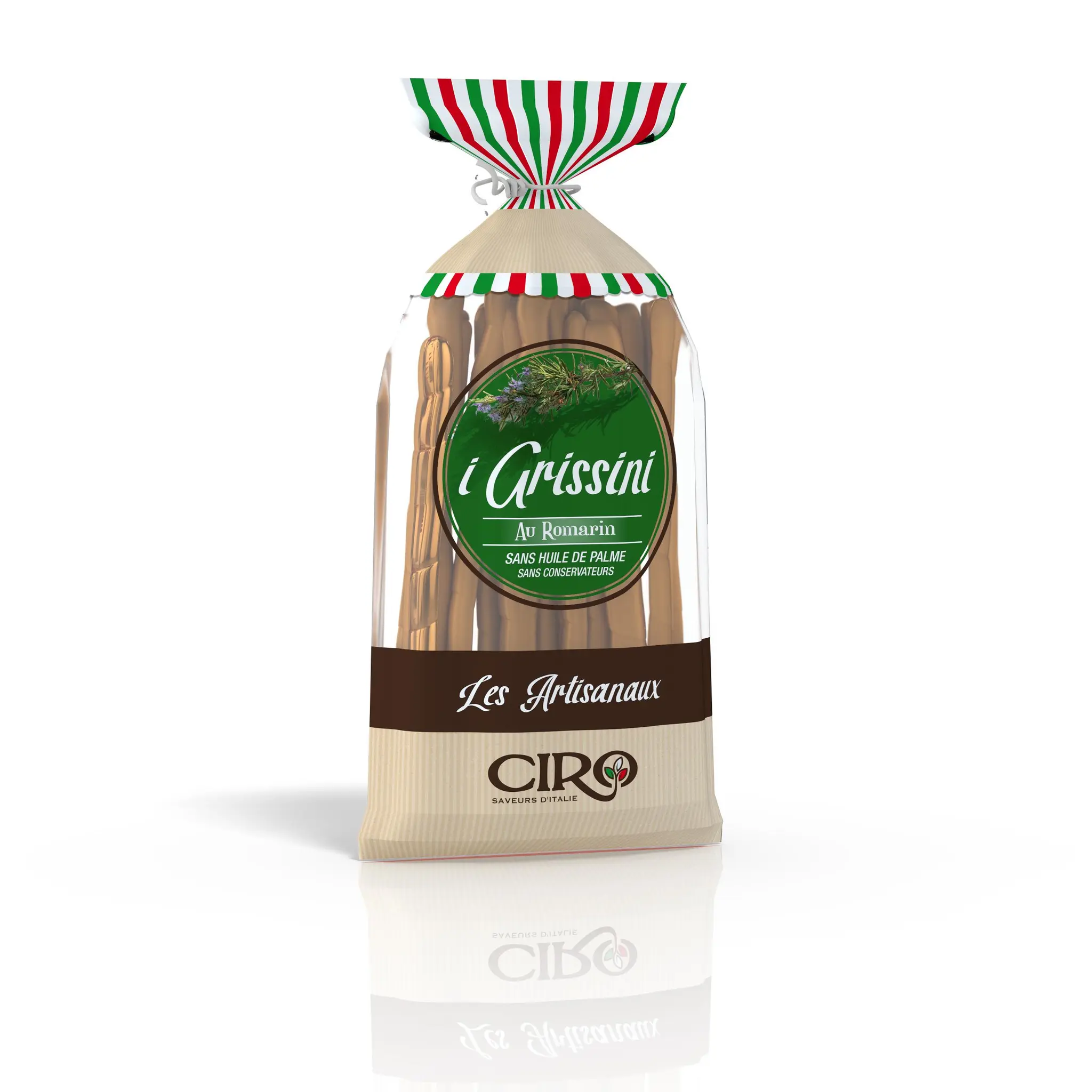 CIRO Gressins artisanaux biscuits salés au romarin