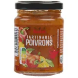 AUCHAN Tartinable aux poivrons