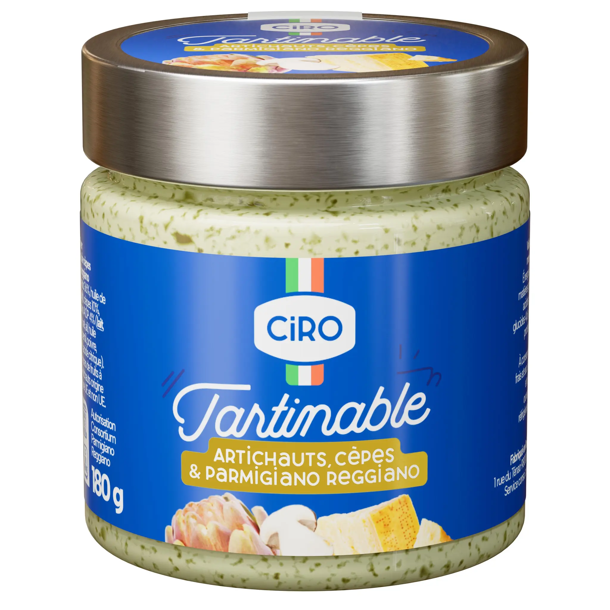 CIRO La bruschetta artichauts cèpes et parmesan