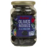 AUCHAN Olives noires à la grecque