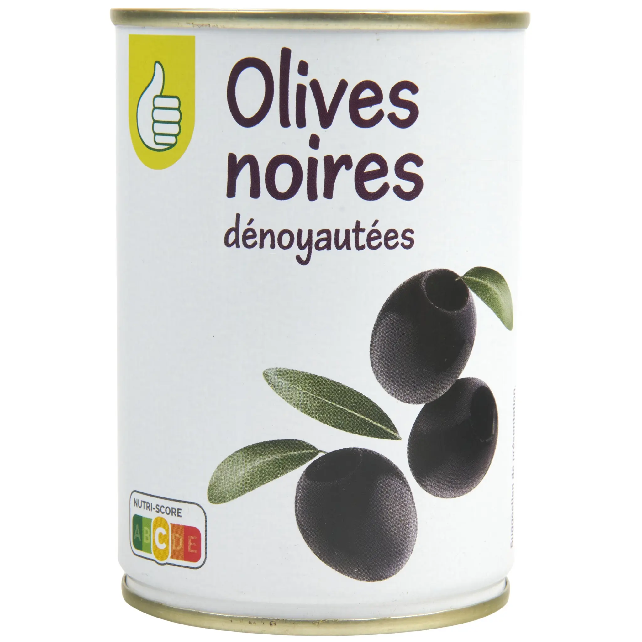 POUCE Olives noires dénoyautées