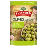 TRAMIER Olives apéro à l'ail dénoyautées