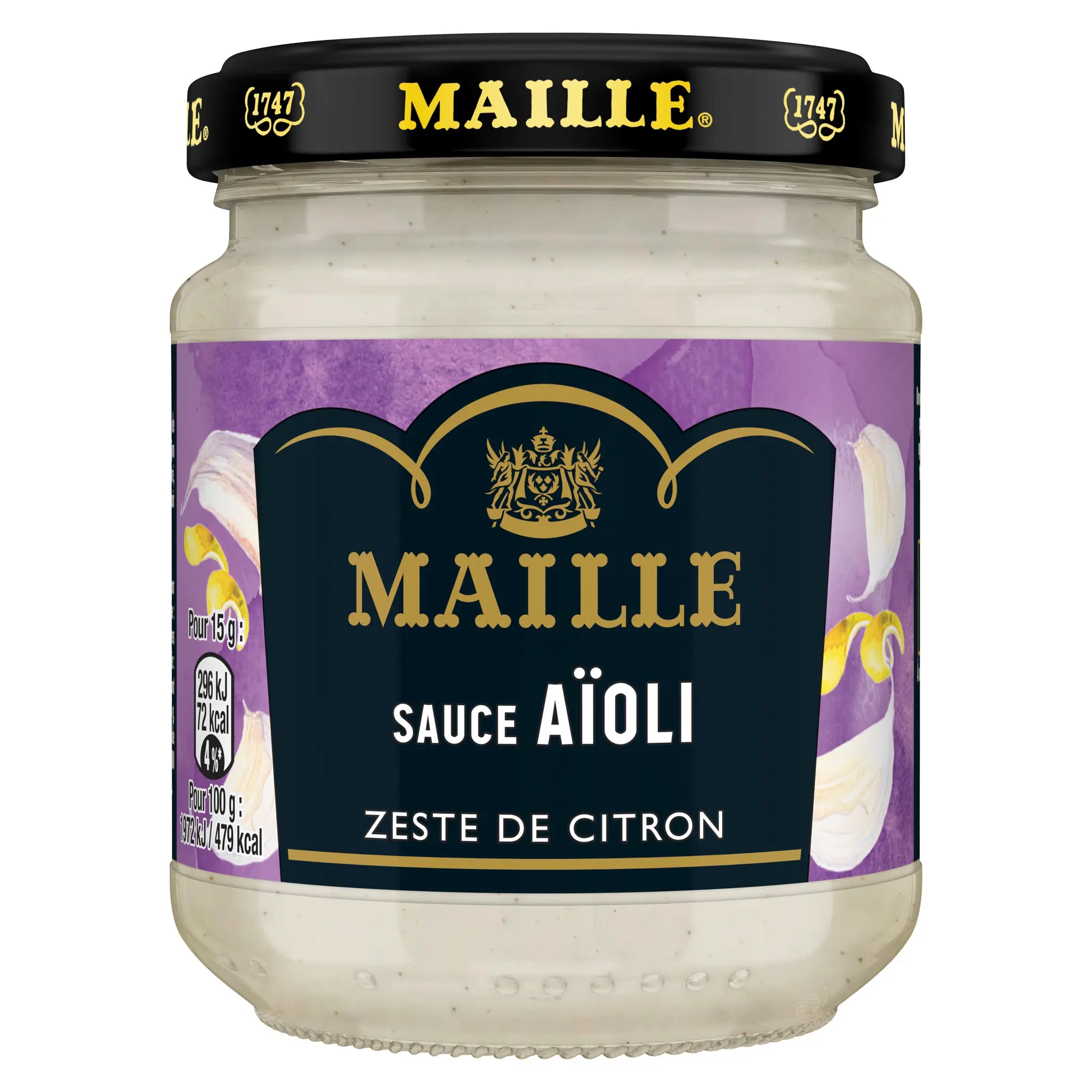MAILLE Sauce aïoli en bocal