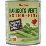 AUCHAN Haricots verts extra fins