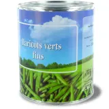 Haricots verts fins