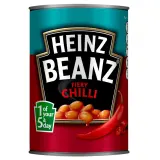 HEINZ Haricots blancs cuisinés à la sauce tomate et à la sauce pimentée