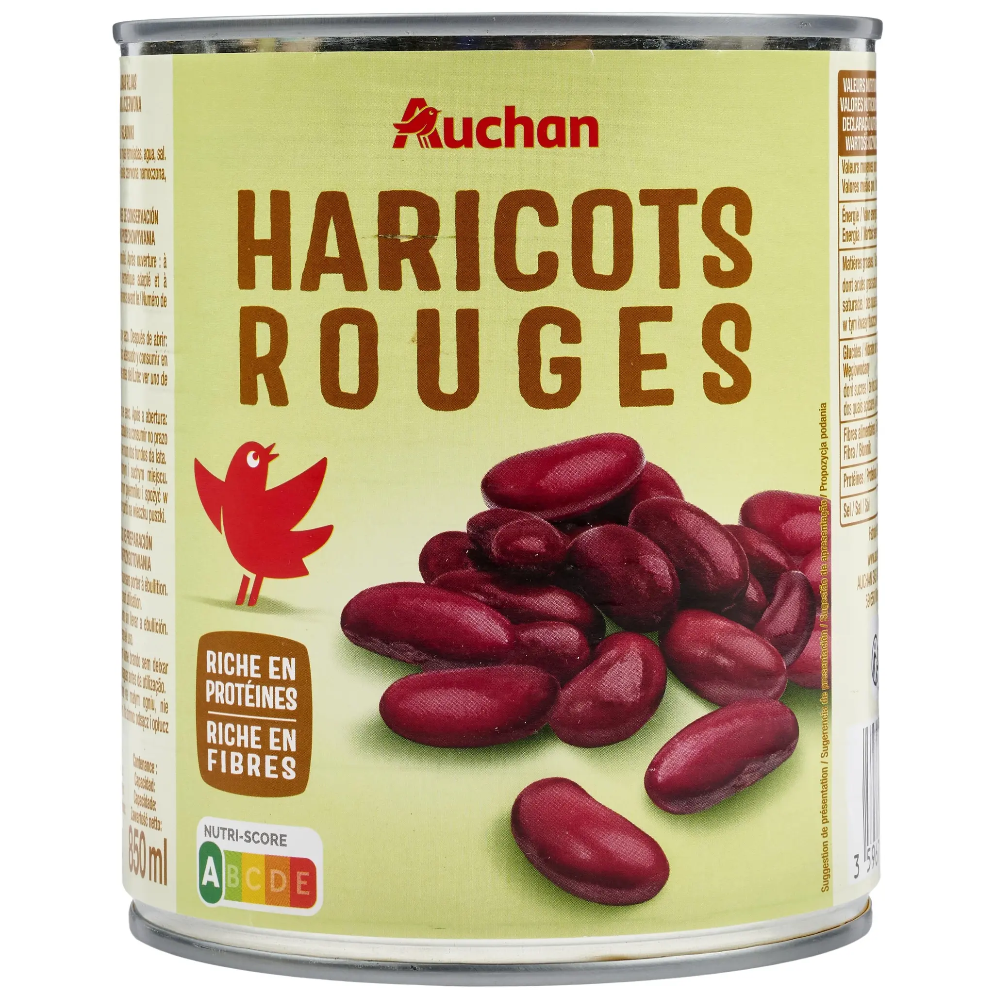 AUCHAN Haricots rouges