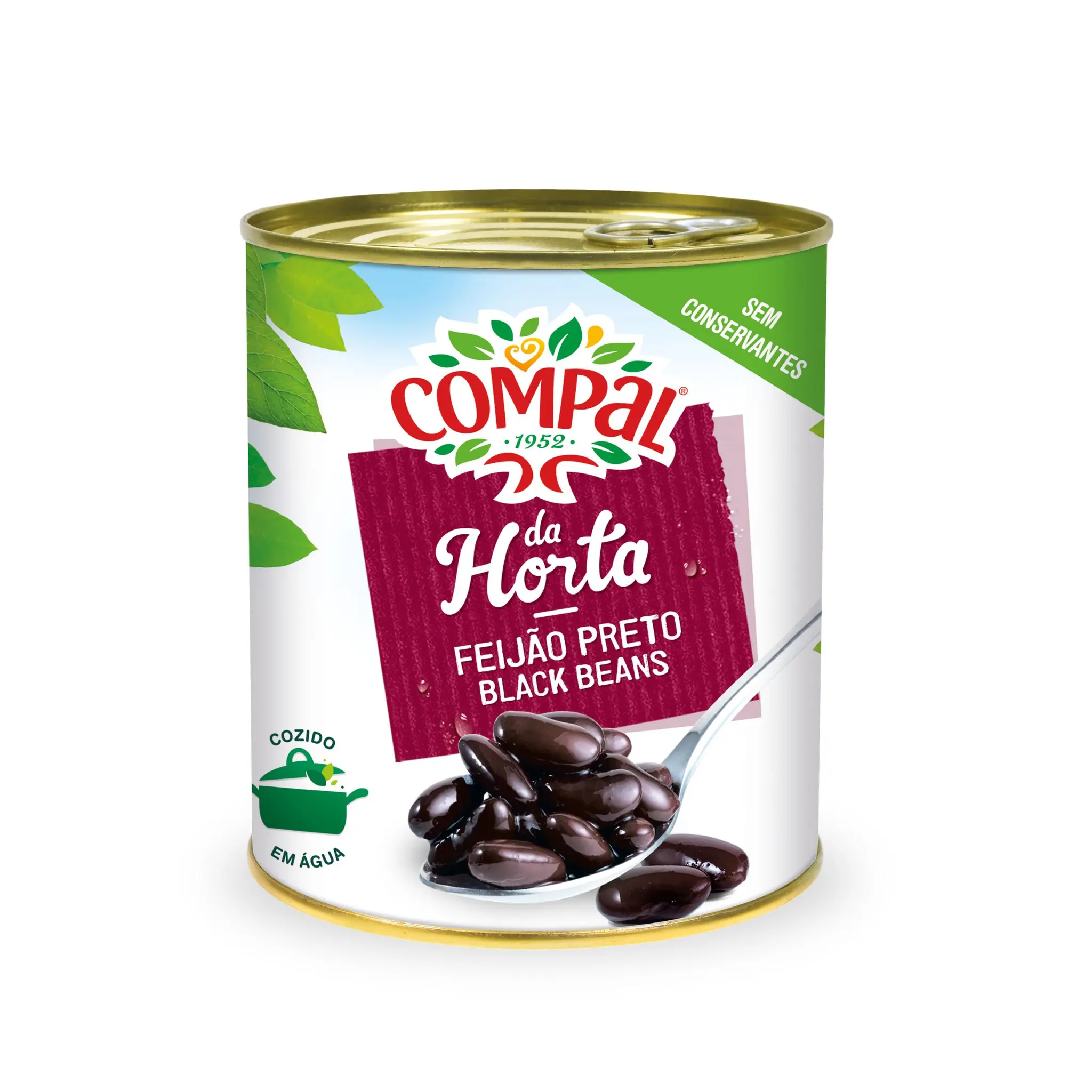 COMPAL Haricots noirs cuits