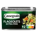 CASSEGRAIN Flageolets préparés sélection extra-fins