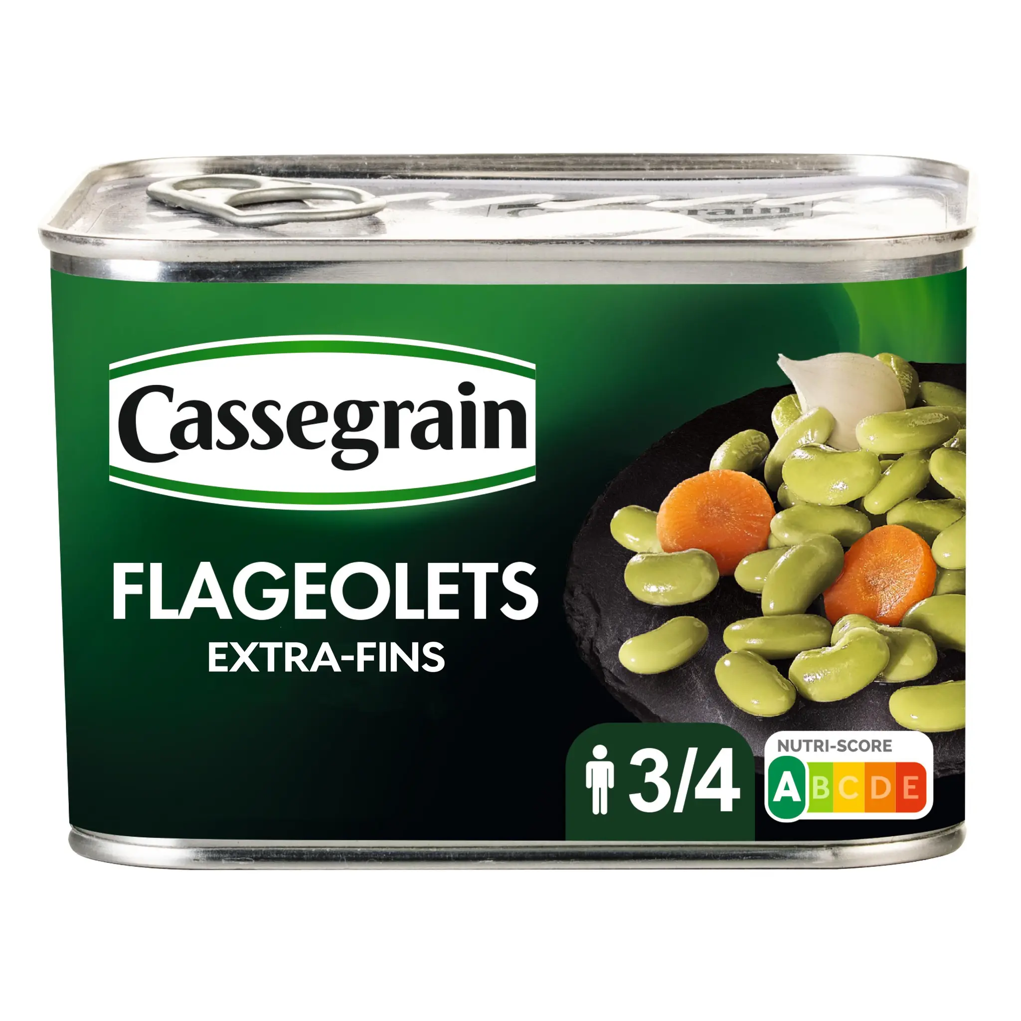 CASSEGRAIN Flageolets préparés extra fins