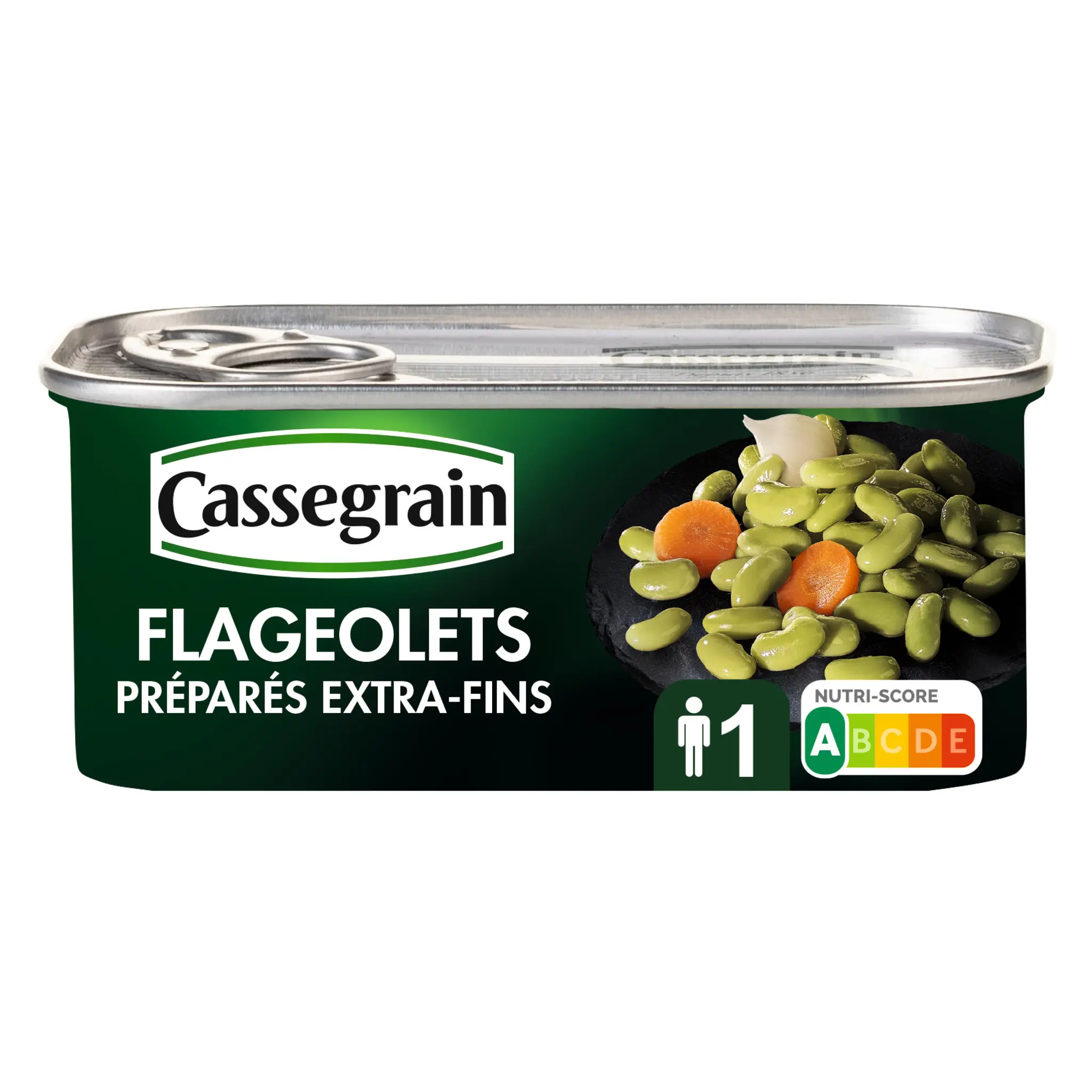 CASSEGRAIN Flageolets préparés extra fins