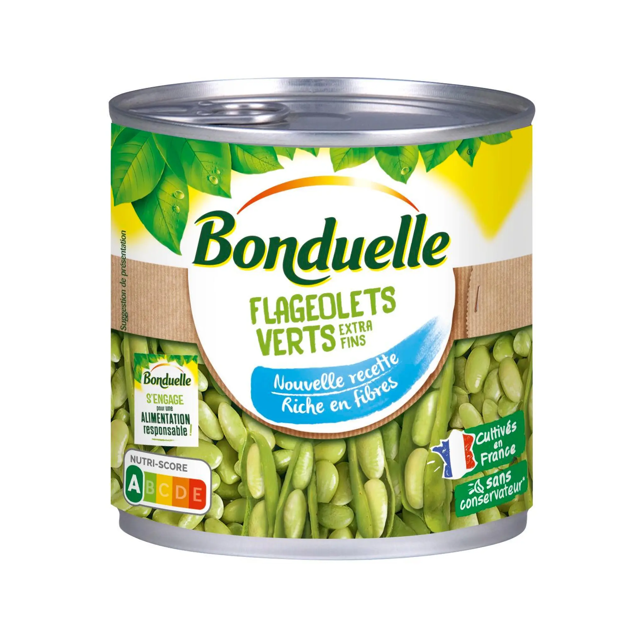 BONDUELLE Flageolets verts extra fins