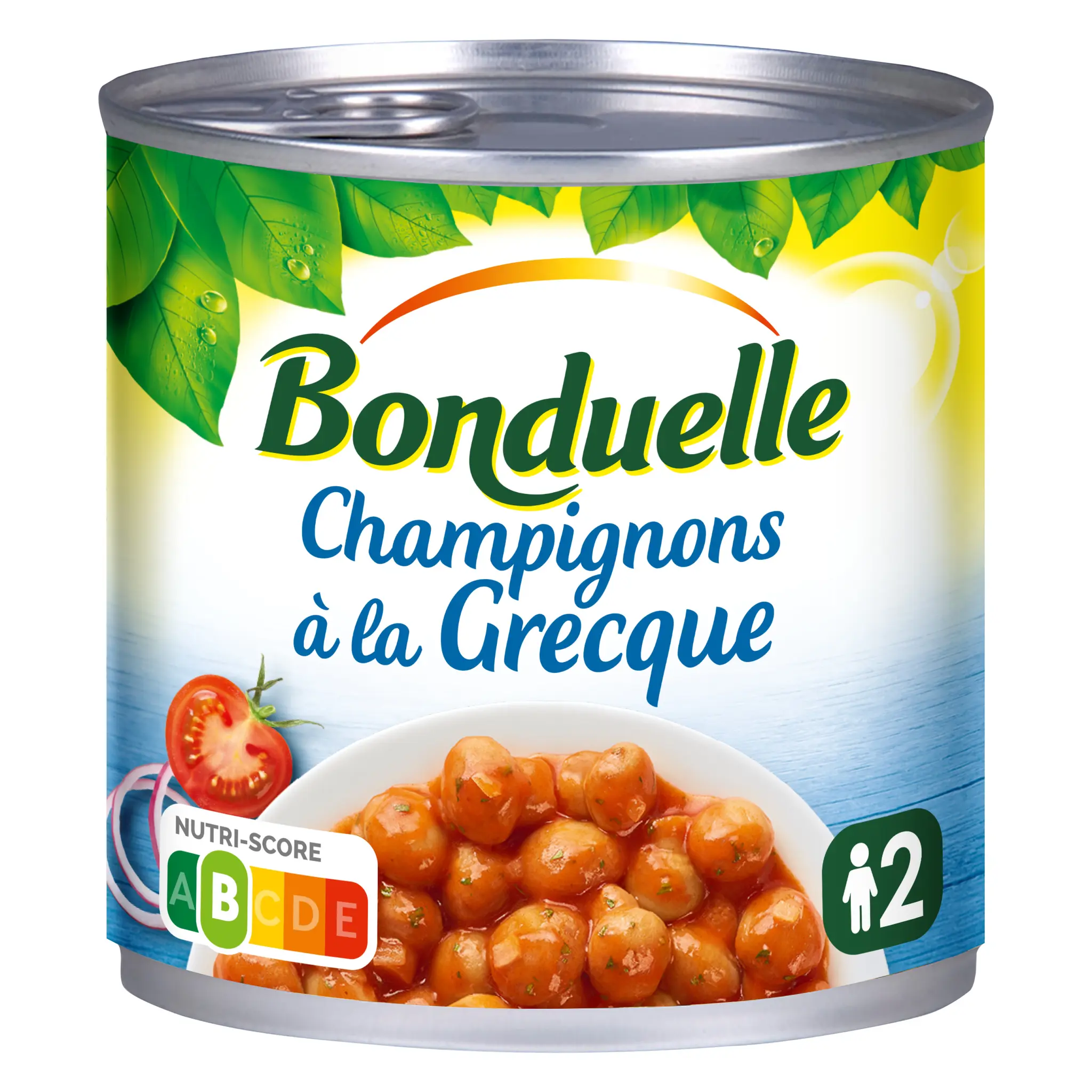 BONDUELLE Champignons cuisinés à la grecque