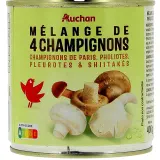 AUCHAN Mélange 4 champignons