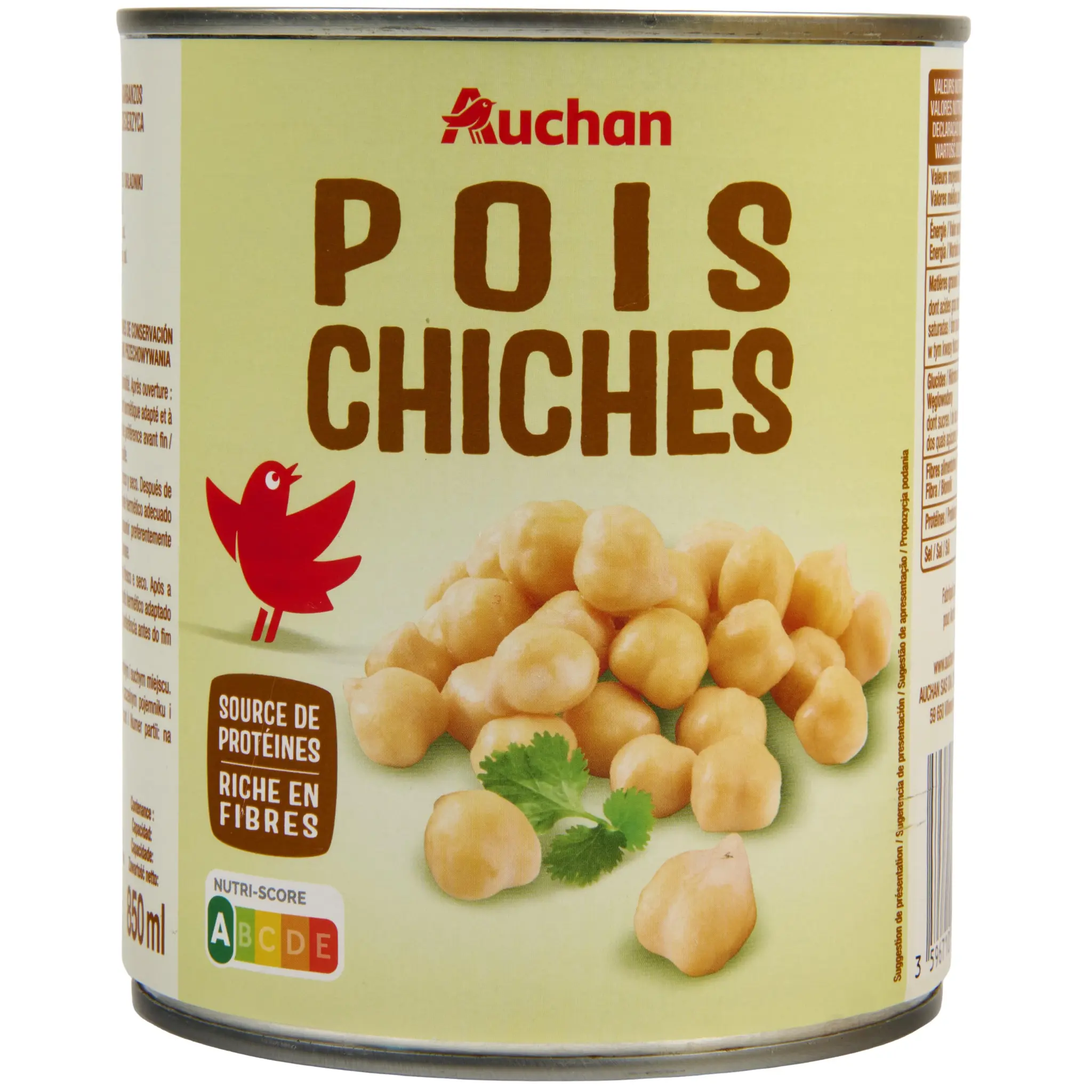 AUCHAN Pois chiches
