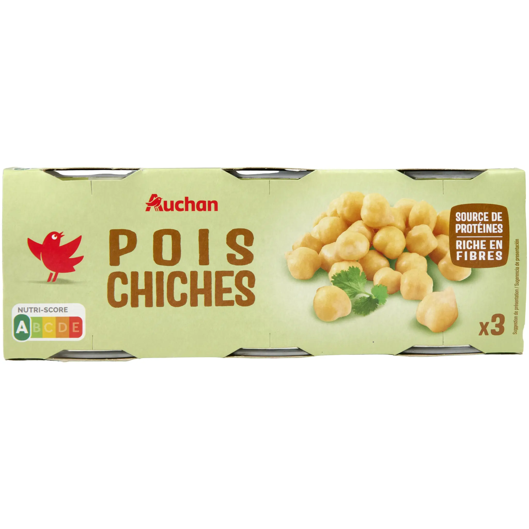 AUCHAN Pois chiches