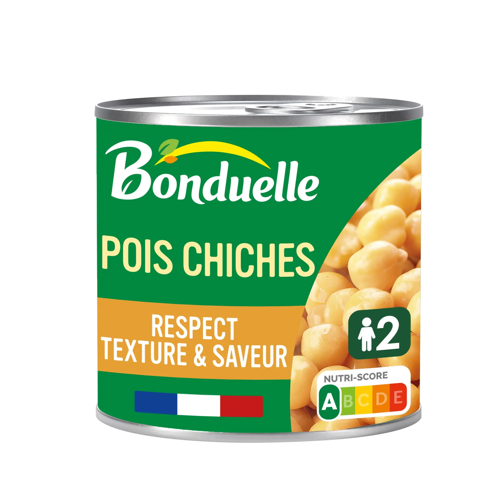 BONDUELLE Pois chiches cuits dans très peu de jus