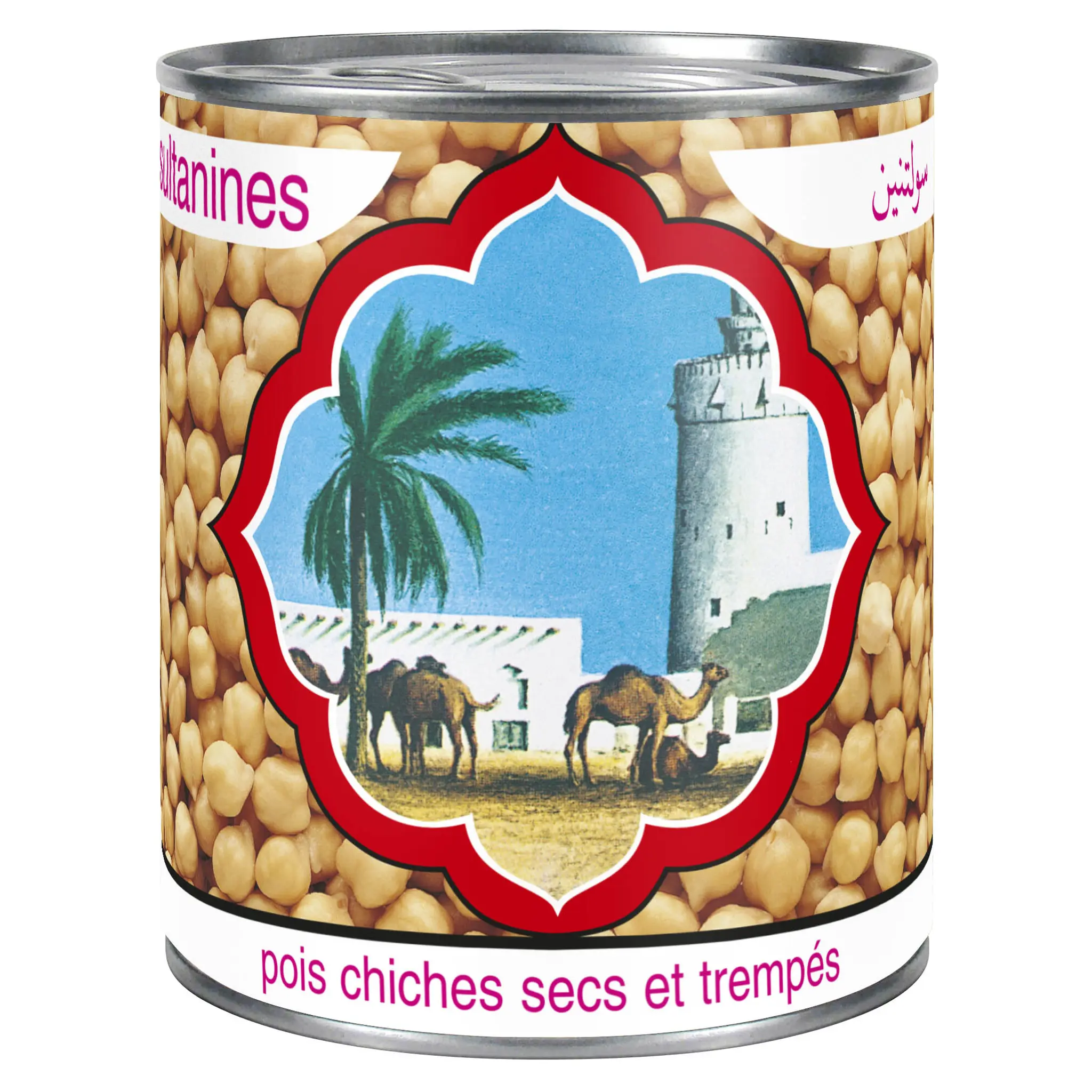 SULTANINES Pois chiches secs et trempés