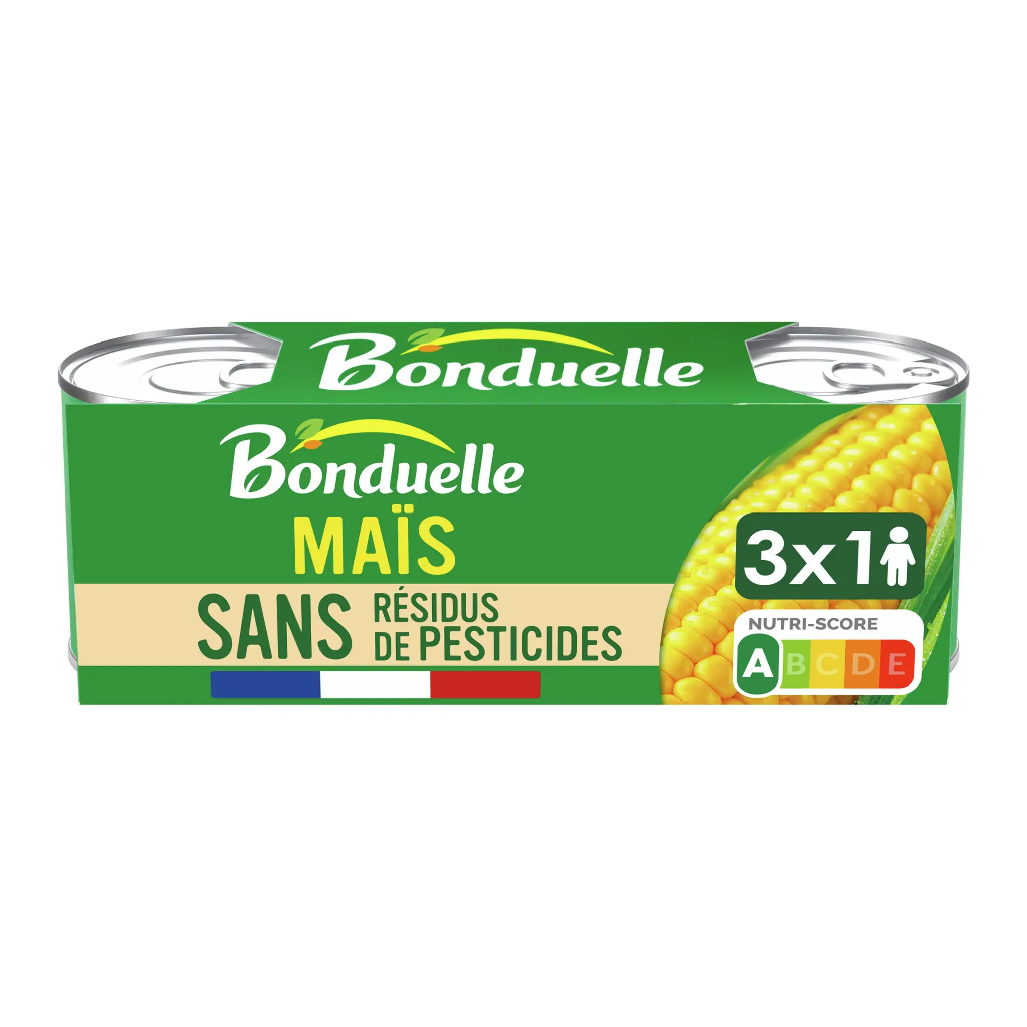 BONDUELLE Maïs sans résidu de pesticides