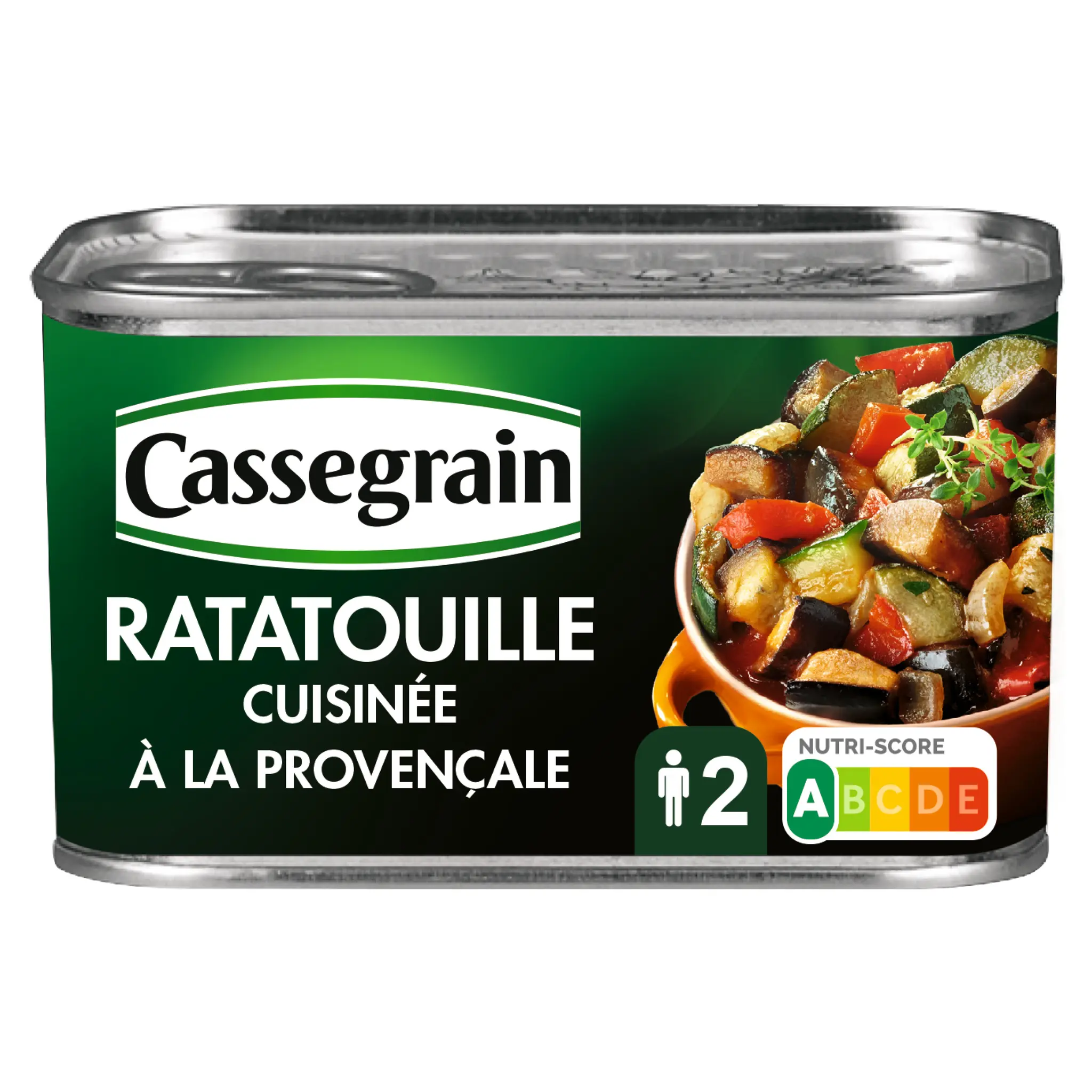 CASSEGRAIN Ratatouille cuisinée à la provençale
