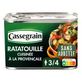 CASSEGRAIN Ratatouille cuisinée à la provençale