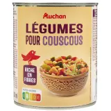 AUCHAN Légumes pour couscous
