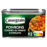 CASSEGRAIN Poivrons cuisinés au piment d'Espelette