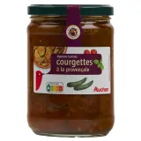 AUCHAN Courgettes cuisinées à la provençale en bocal