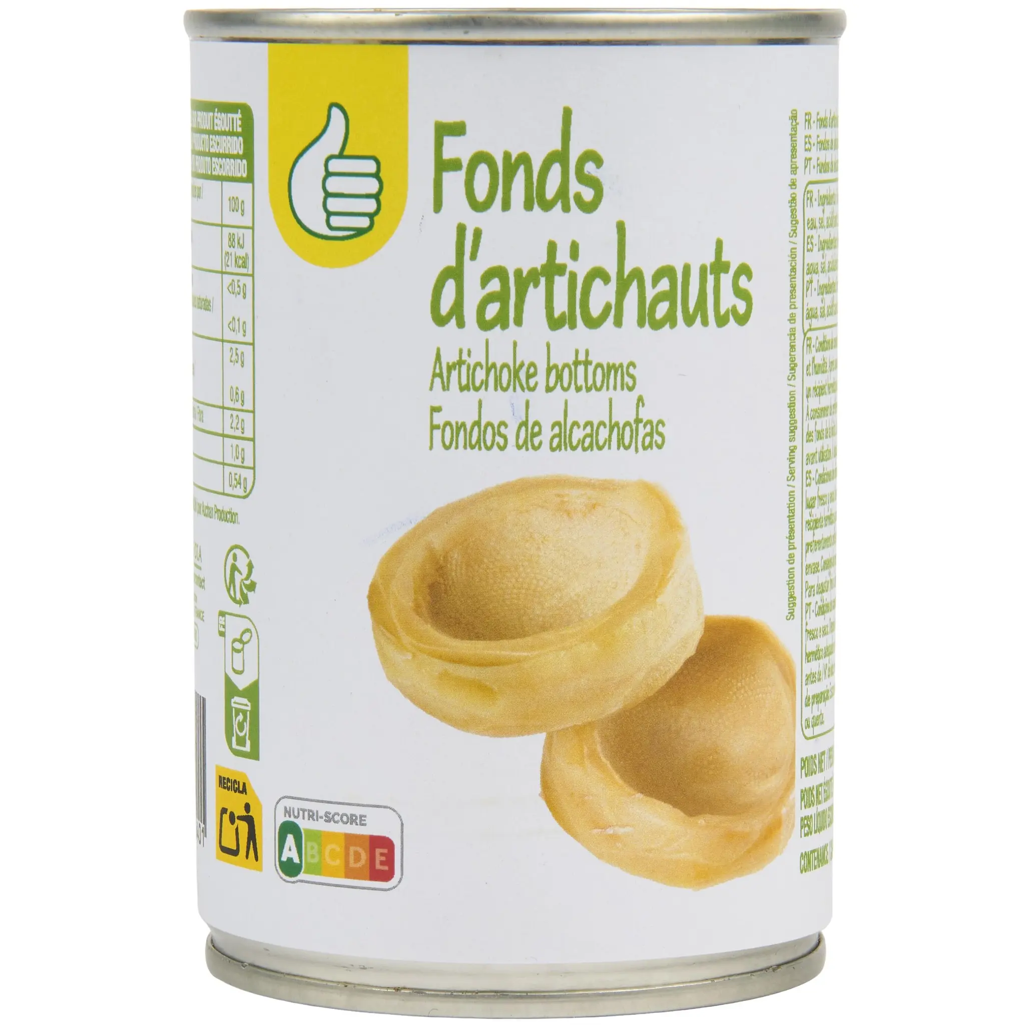 POUCE Fonds d'artichauts