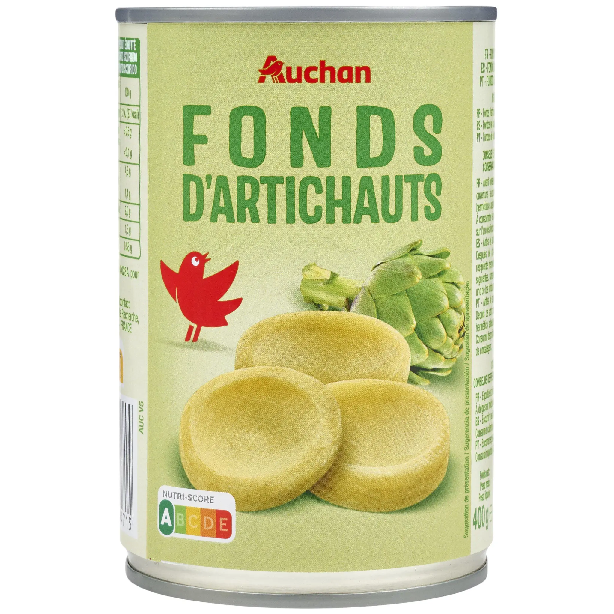 AUCHAN Fonds d'artichauts