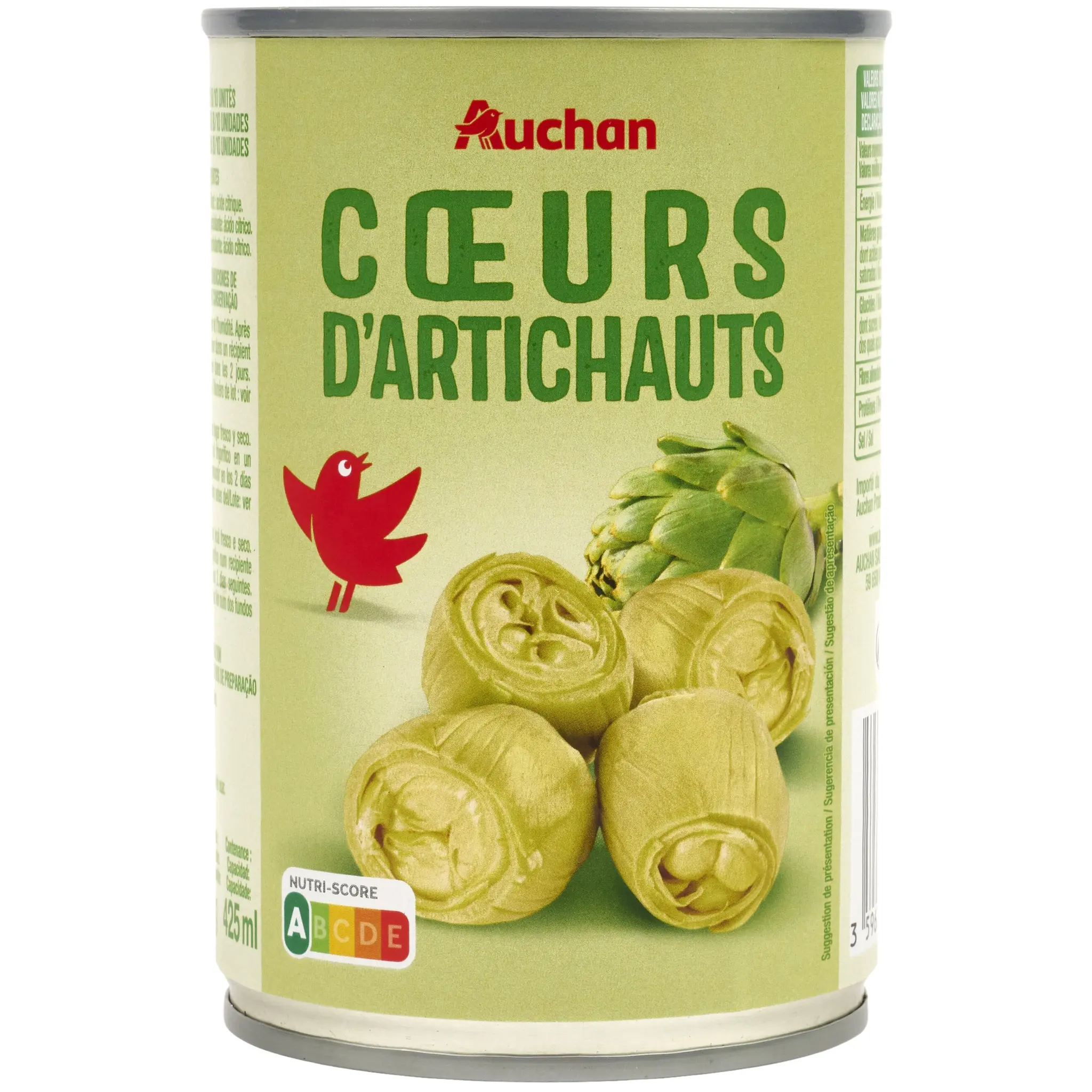 AUCHAN Cœurs d'artichauts