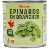 AUCHAN Epinards en branches