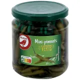 AUCHAN Mini piments verts au vinaigre