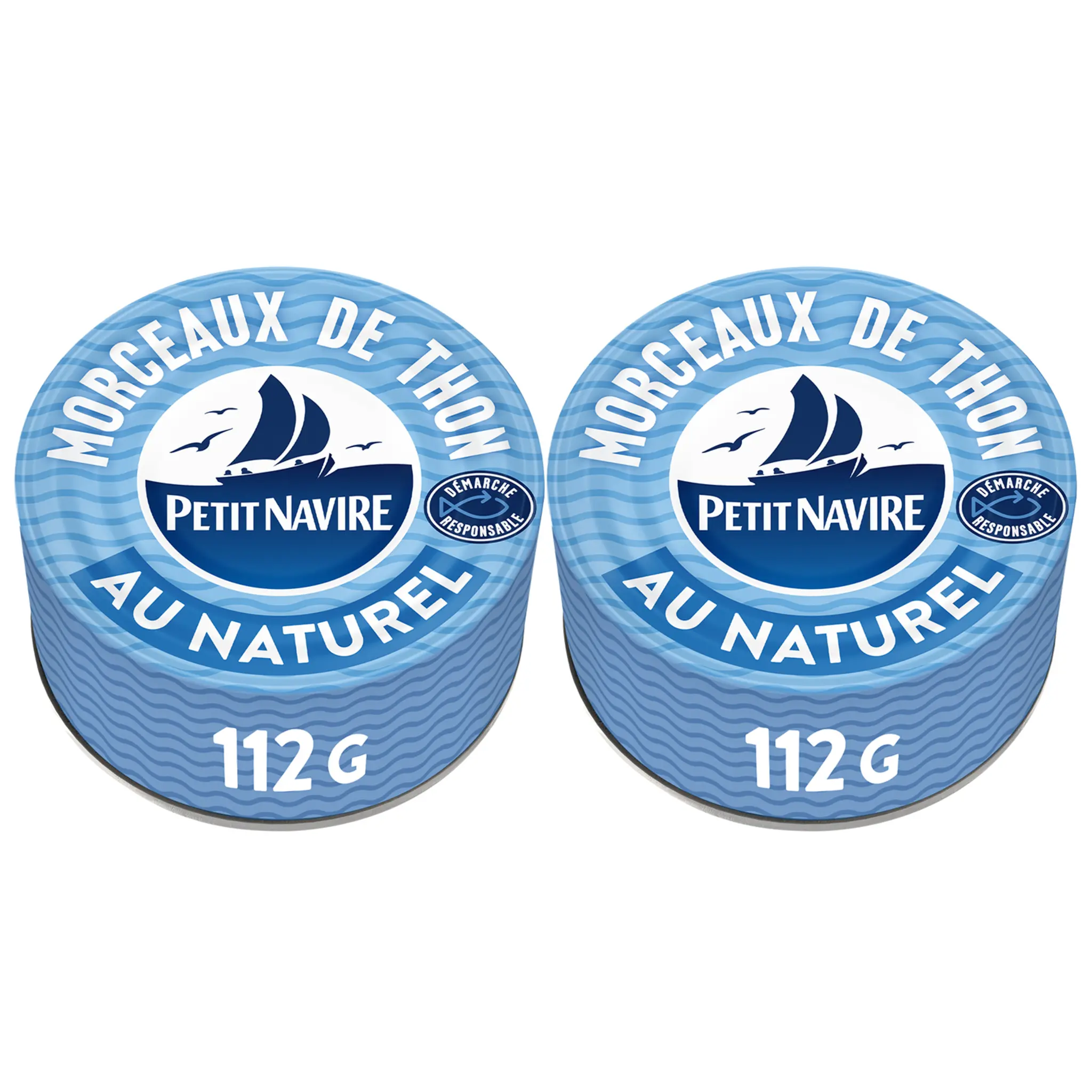 PETIT NAVIRE Morceaux de thon au naturel