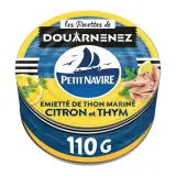 PETIT NAVIRE Thon émietté mariné citron et thym