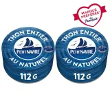 PETIT NAVIRE Thon au naturel démarche responsable