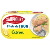 SAUPIQUET Filets de thon au citron