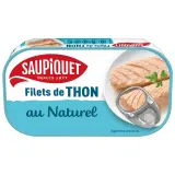SAUPIQUET Filets de thon au naturel