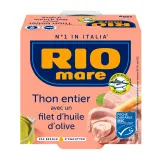 RIO MARE Thon entier avec filet d'huile d'olive MSC
