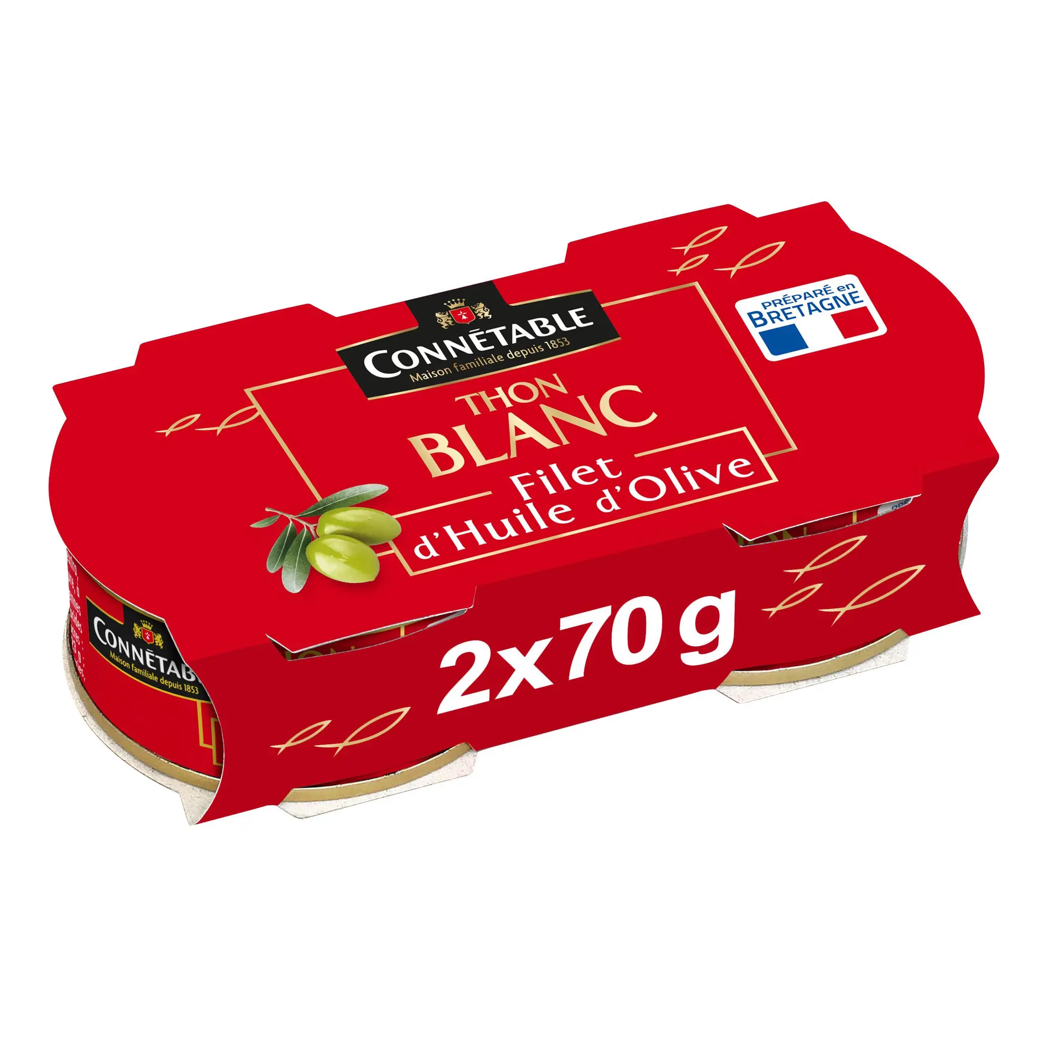 CONNETABLE Thon blanc à l'huile d'olive
