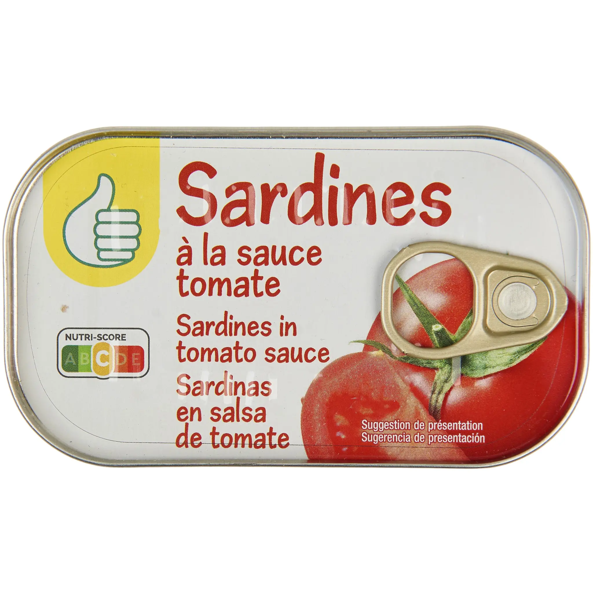 POUCE Sardines à la tomate
