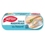SAUPIQUET Filets de maquereaux au naturel produit en Bretagne