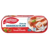SAUPIQUET Filets de maquereau blanc sauce tomate basilic