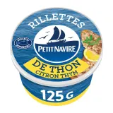 PETIT NAVIRE Rillettes de thon au citron et au thym
