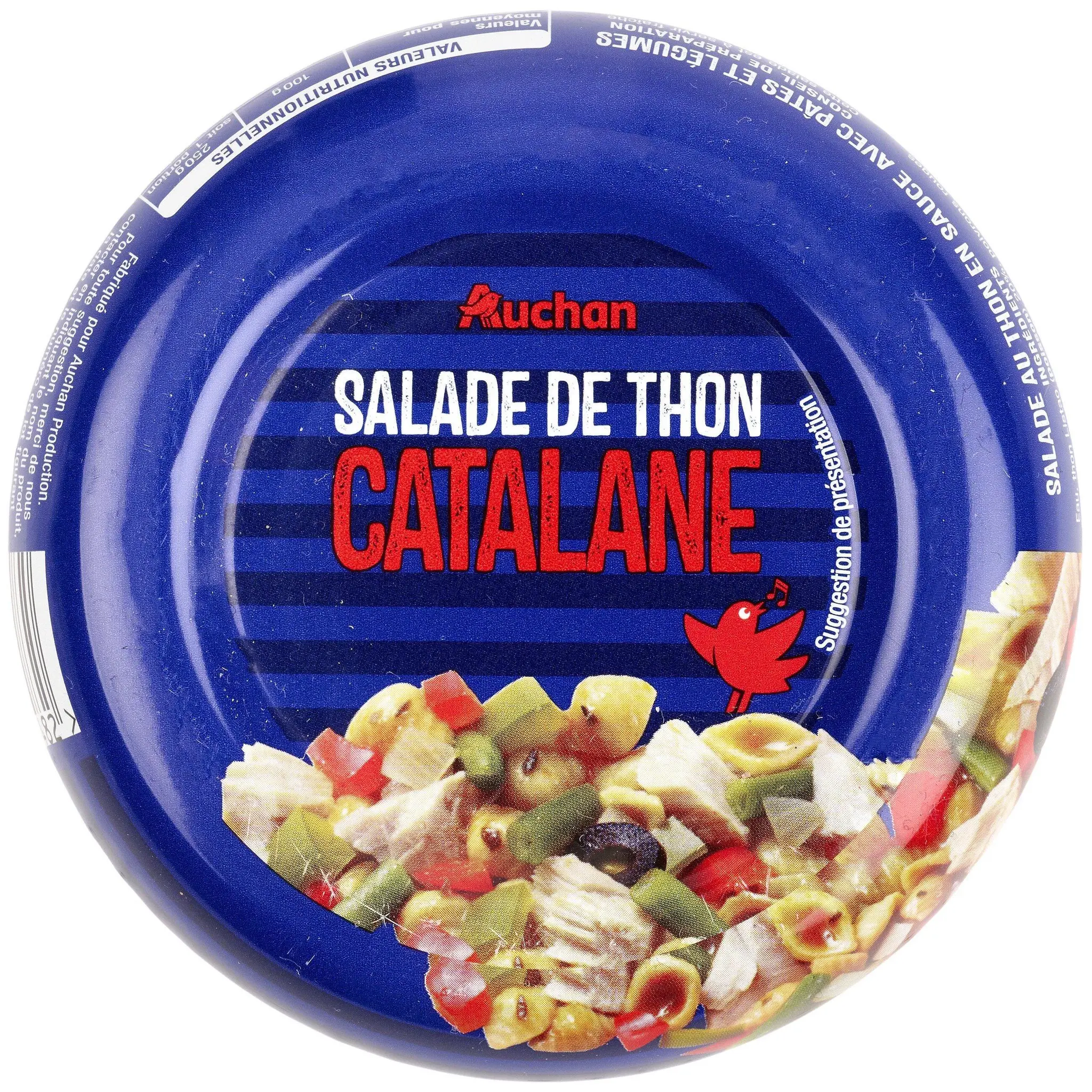 AUCHAN Salade catalane au thon